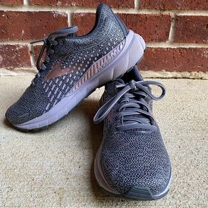 Women Brooks Adrenaline GTS 21 Purple Running Shoe